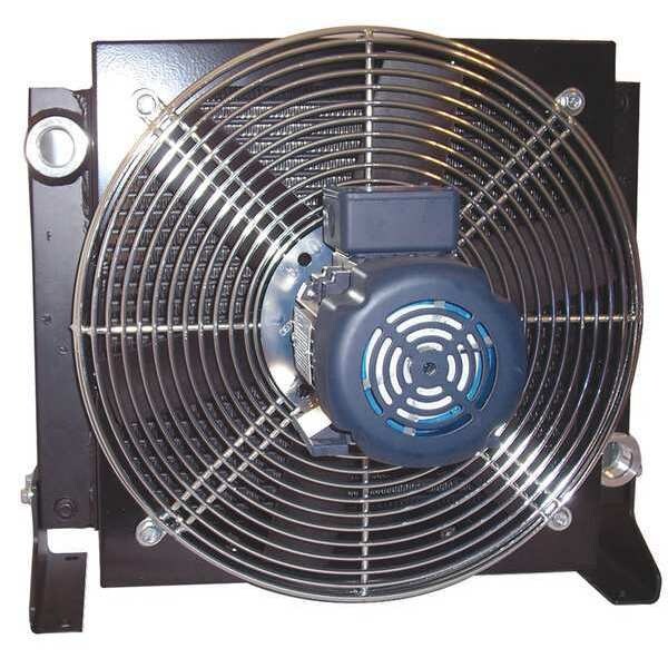 Forced-Air Bypass Oil Cooler, 65PSI, 1/2HP