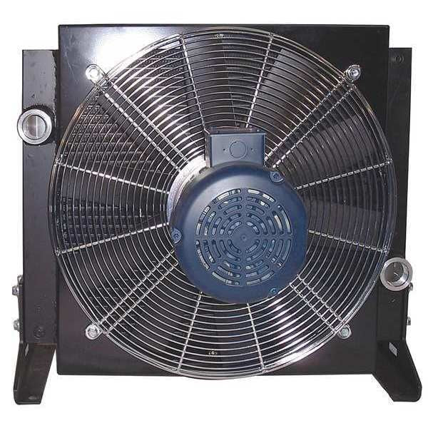 Forced-Air Bypass Oil Cooler, 30PSI, 1 HP
