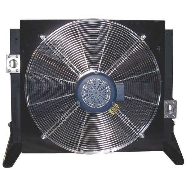 Forced-Air Bypass Oil Cooler, 30PSI, 5 HP