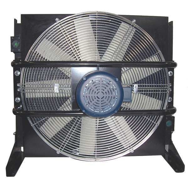 Forced-Air Bypass Oil Cooler, 60PSI, 10HP