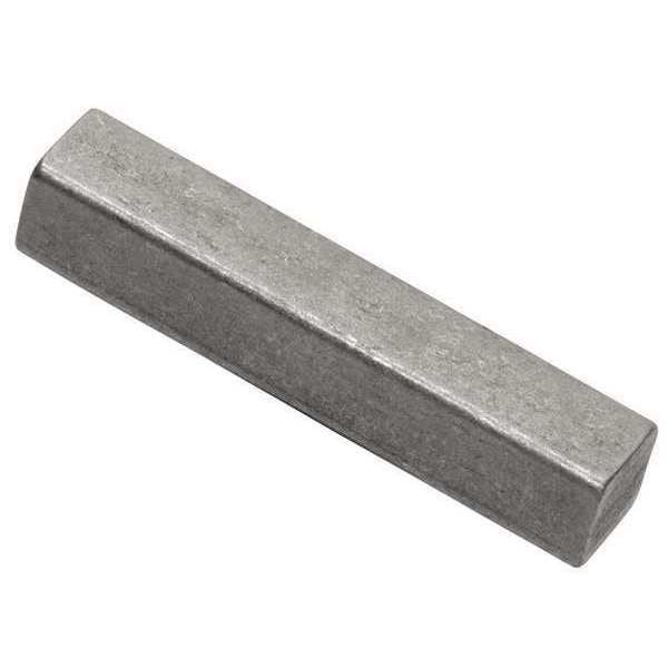 Bilateral Key Stock, 3/4 in L, Carbon Steel