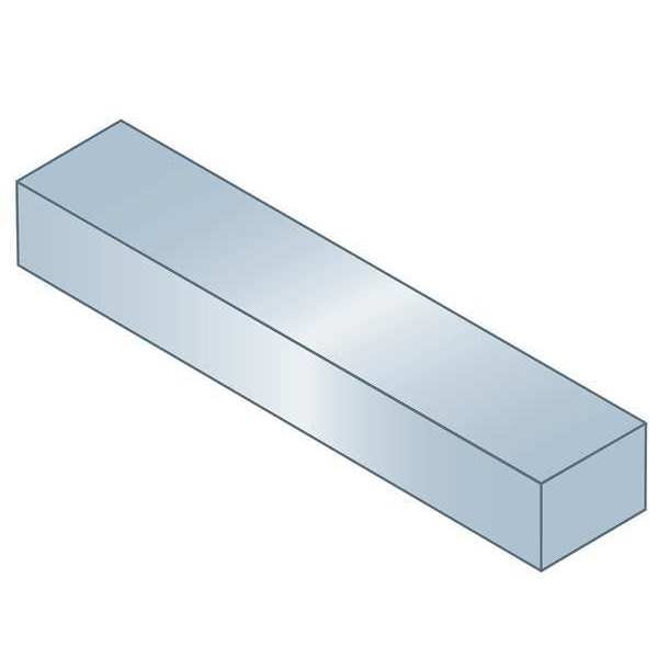 Oversized Key Stock, 305 mm L, 12 mm W, 8 mm H, Carbon Steel