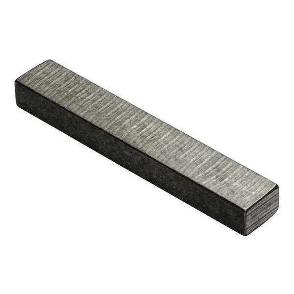 Undersized Machine Key, Square End, Stainless Steel, Plain, 50 mm L, 8 x 7 mm Sq
