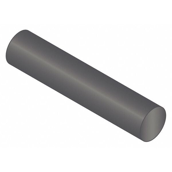 Oversized Key Stock, Round End, 36 in L, 1/2 in W, Steel