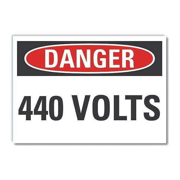 Decal Danger 440 Volts, 5