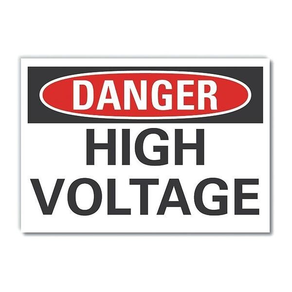 Decal Danger High Voltage, 5