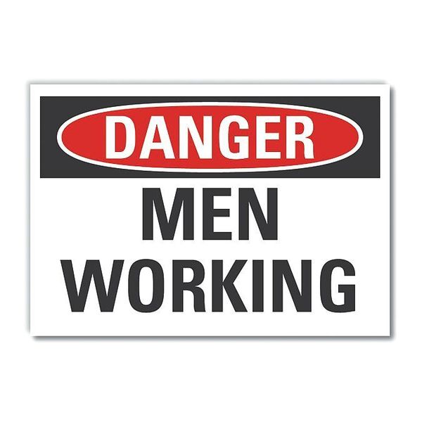 Decal Danger Men Working, 7
