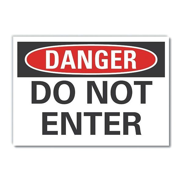 Decal Danger Do Not Enter, 7