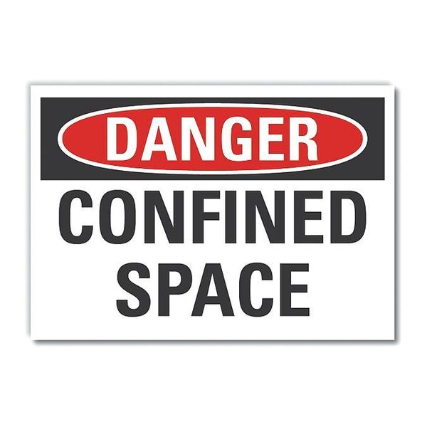 Refl Decal Danger Confined, 5