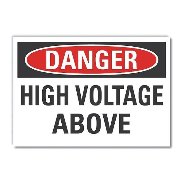 Refl Decal Danger High Voltage, 10