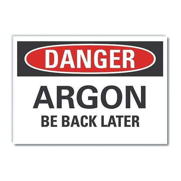 Decal Danger Argon Be Back Later, 7