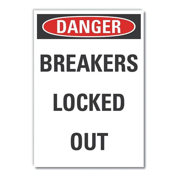 Decal Danger Breakers Locked Out, 14