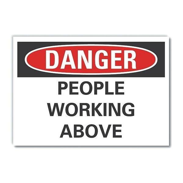 Refl Decal Danger People, 10