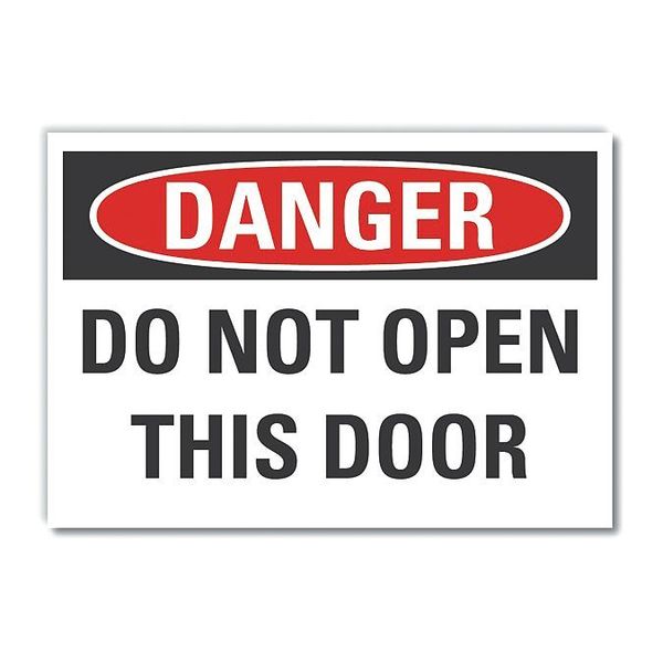 Decal Danger Do Not Open, 14