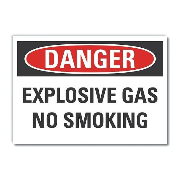 No Smoking Danger Label, 7