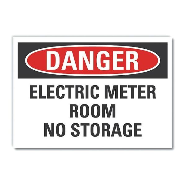 Decal Danger Electric Meter, 14