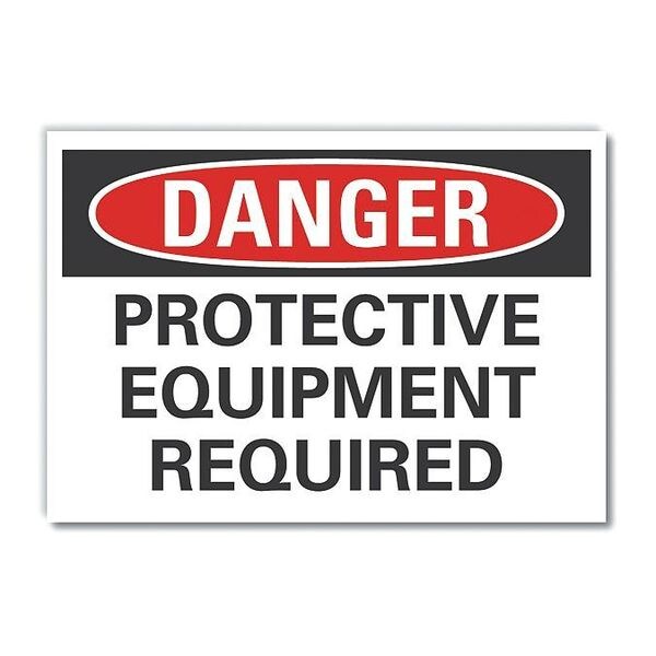 Refl Decal Danger Protective, 14