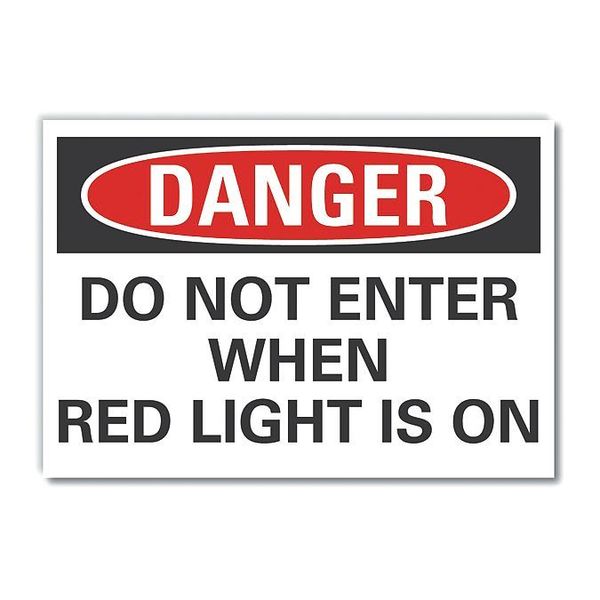Decal Danger Do Not Enter, 10