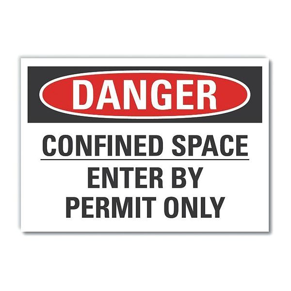 Refl Decal Danger Confined, 5