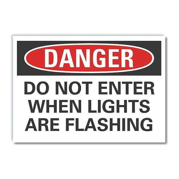 Decal Danger Do Not Enter, 10