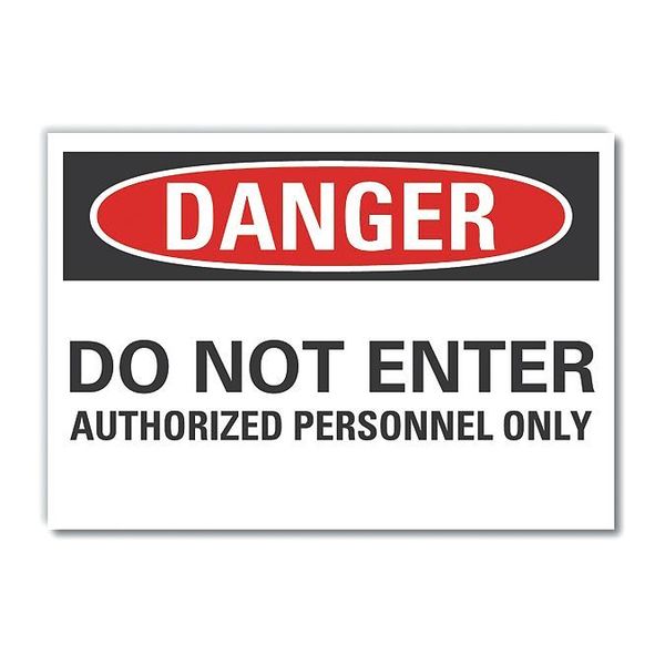 Decal Danger Do Not Enter, 14