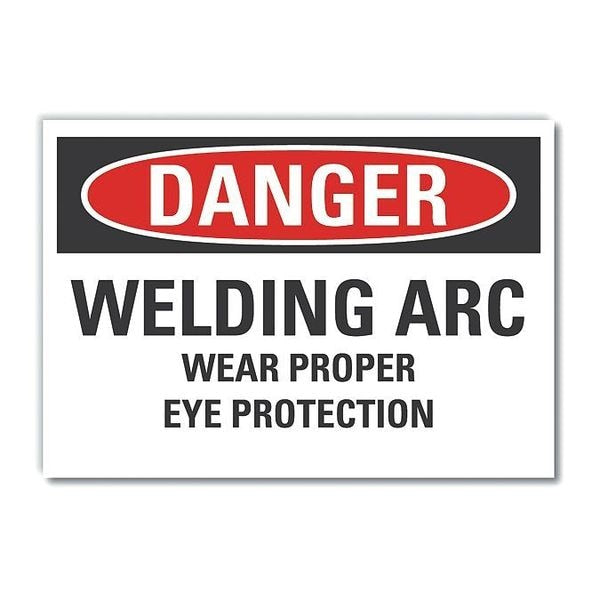 Decal Danger Welding Arc Wear, 14