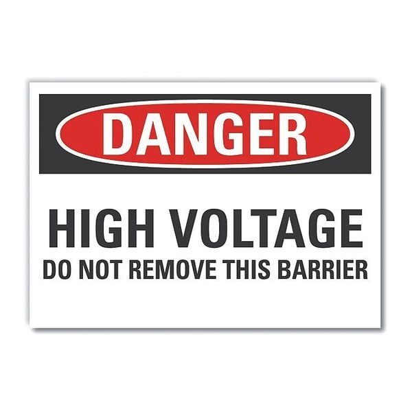 Decal Danger High Voltage Not, 7