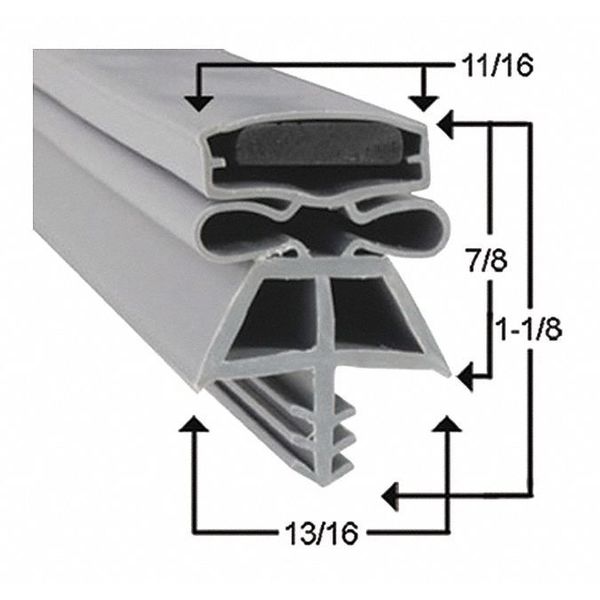 Refgn Door Gasket, 28-5/8