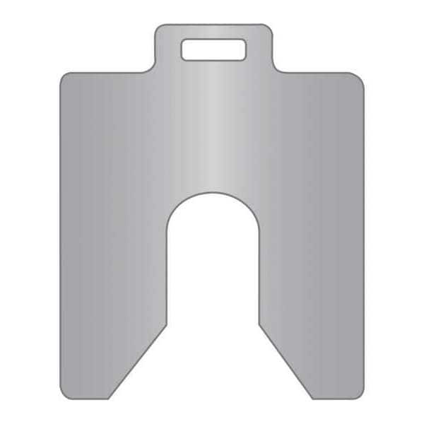 Slotted Shim 5 x 5 (D) x .001 SS 1-5/8