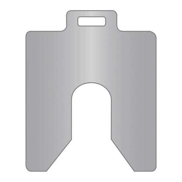 Slotted Shim 2 x 2 (A) x .025 SS 5/8