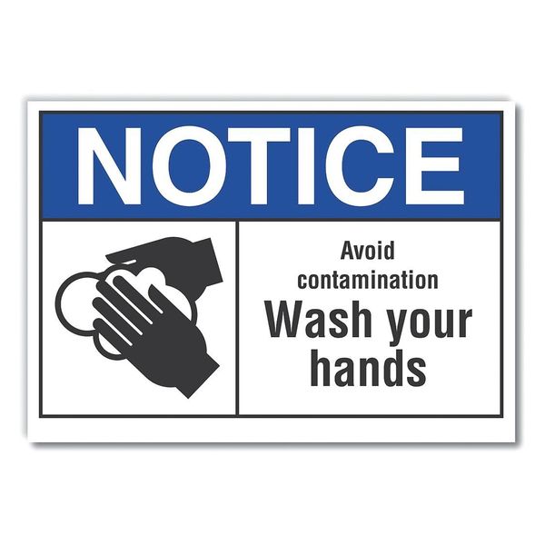 Avoid Notice, Decal, Reflective, 5