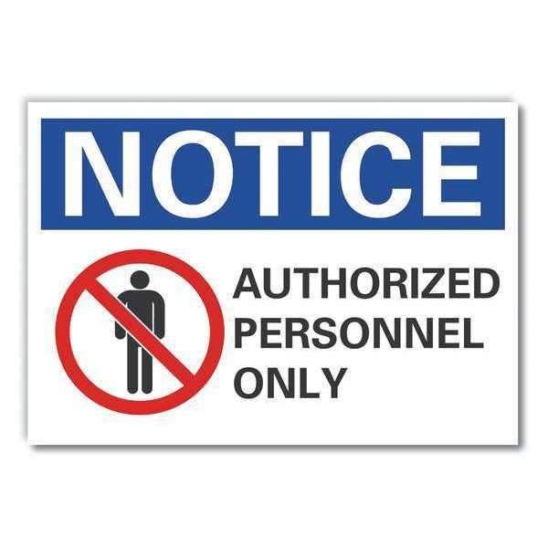 Authorized Notice, Decal, 5