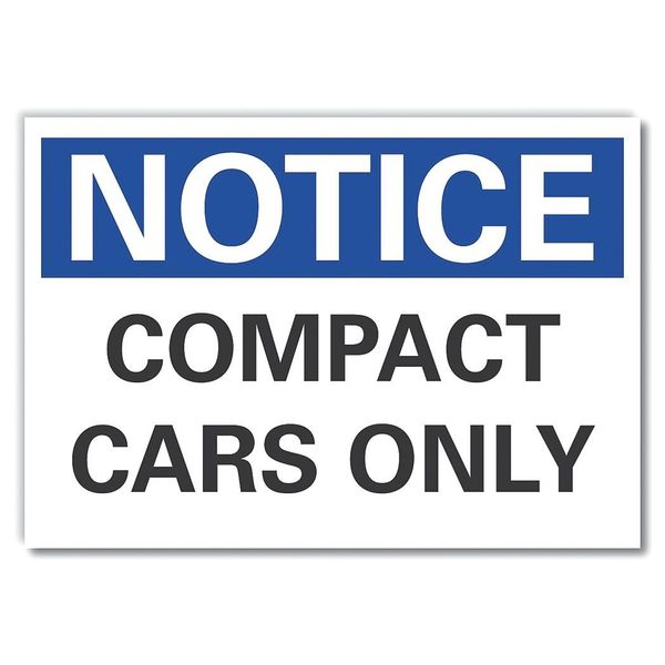 Compact Car Parking Sign, 7