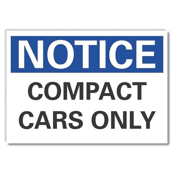 Compact Car Parking Sign, 5