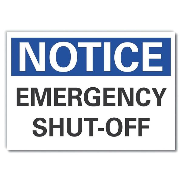 Facility Sign, 7 in Height, 10 in Width, Reflective Sheeting, Vertical Rectangle, English