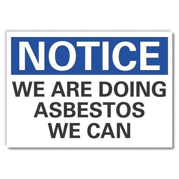 We are Doing Notice, Decal, 5