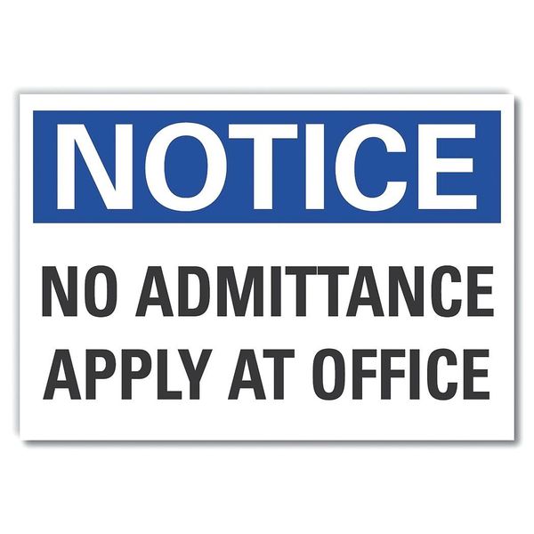 No Notice, Decal, Reflective, 5