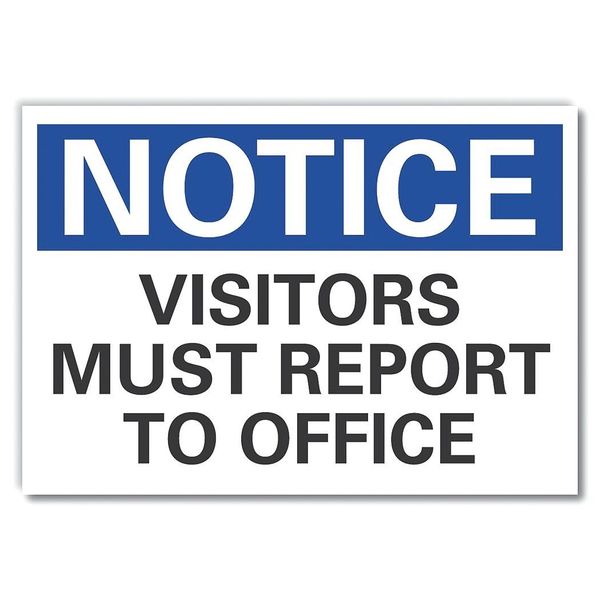 Visitors Must Notice, Decal, 5