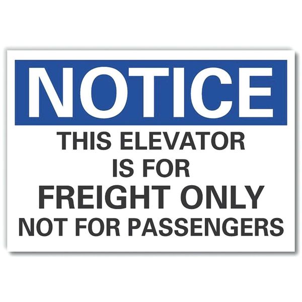 This Elevator is for Notice, Decal, 7