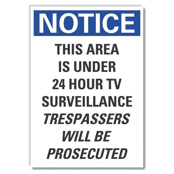 This area is Under Notice, Decal, 10