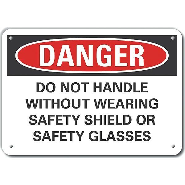 Decal, Danger Do Not Handle, 10 x 7