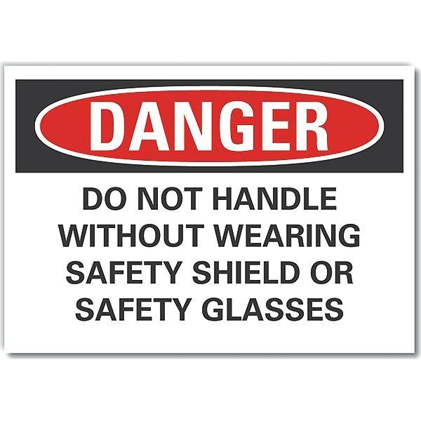 Decal, Danger Do Not Handle, 10 x 7