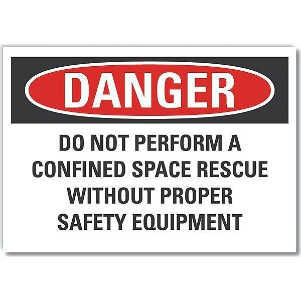 Decal, Danger Do Not Operate, 10 x 7