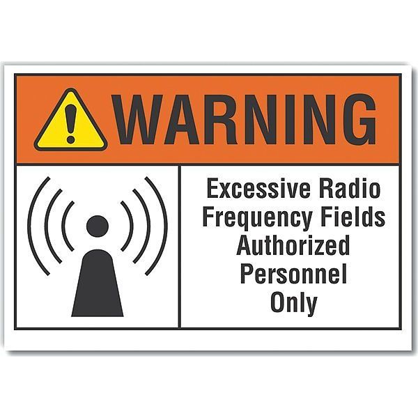 Decal, Warning Excessive, 7 x 5