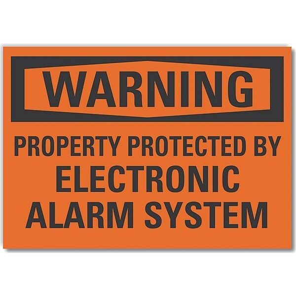 Decal, Warning Property, 14 x 10
