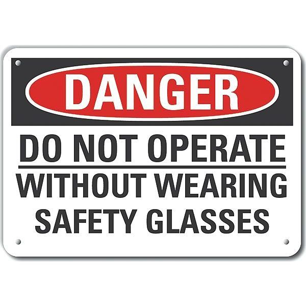 Decal, Danger Do Not Operate, 10 x 7