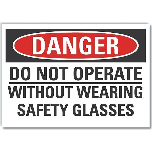 Decal, Danger Do Not Operate, 14 x 10
