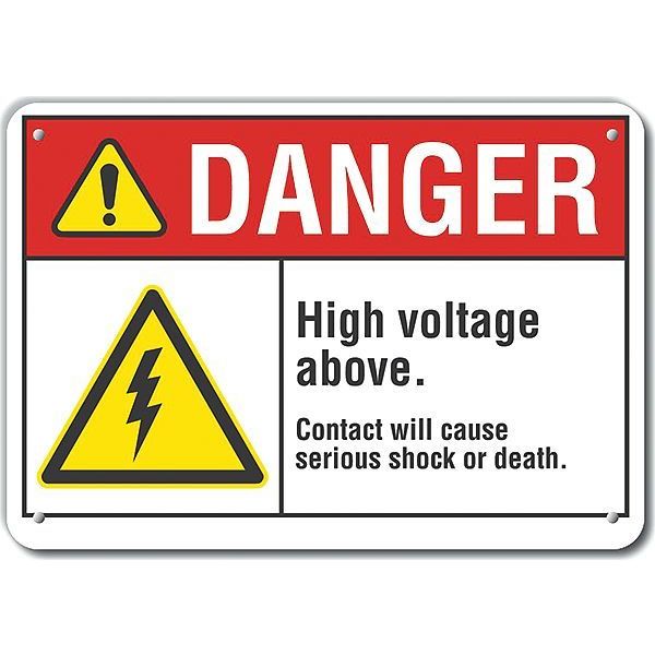 Reflalum Danger High Voltage, 10