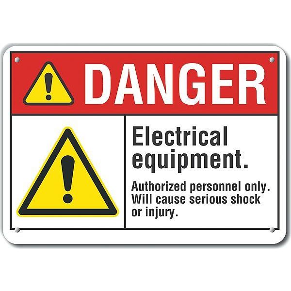 Reflalum Danger Electrical, 10