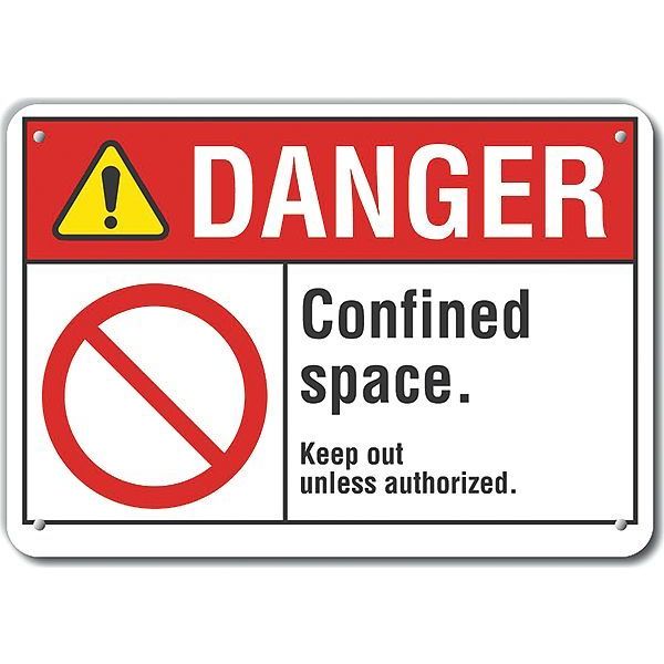 Alum Danger Confined Space, 14